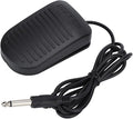 Pedal negro de pie para máquinas