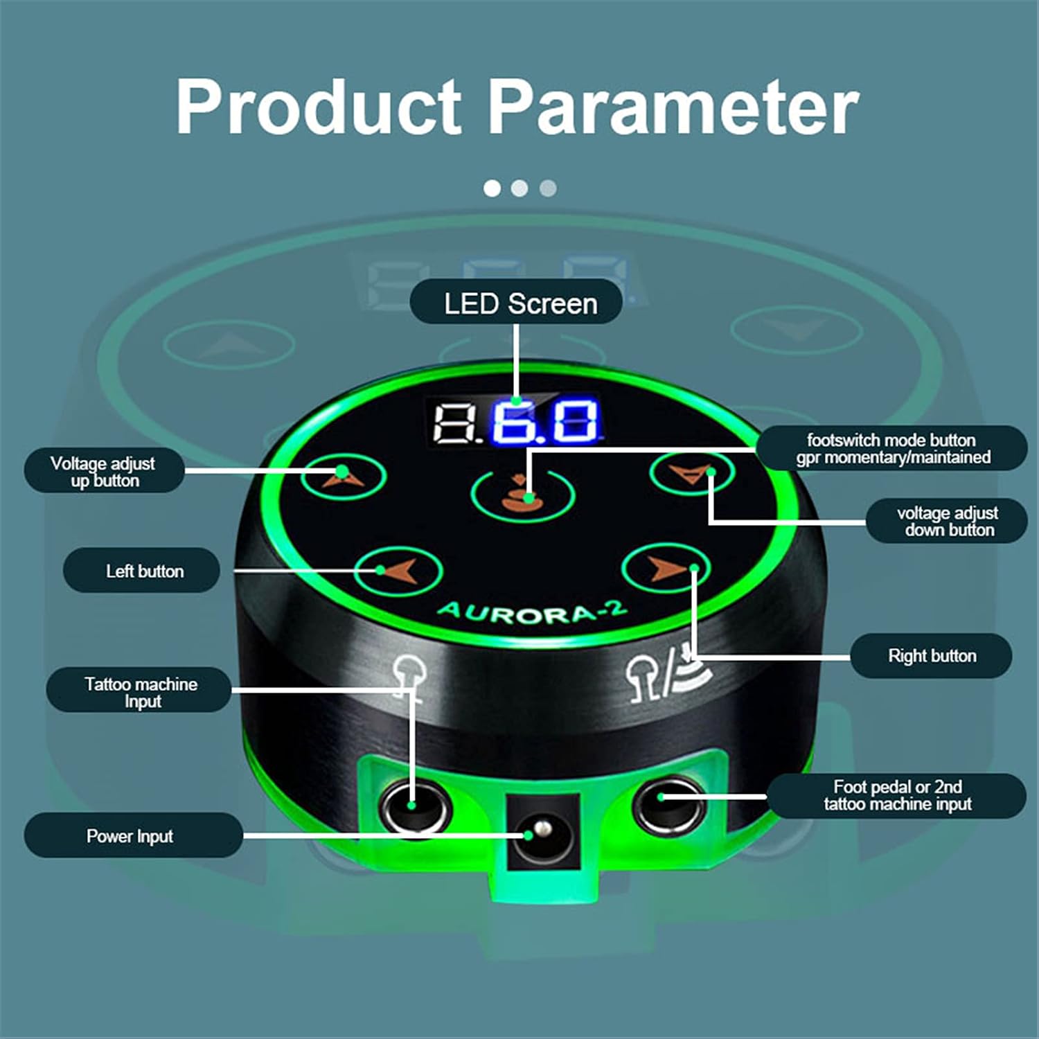 Fuente de poder para máquina Aurora 2