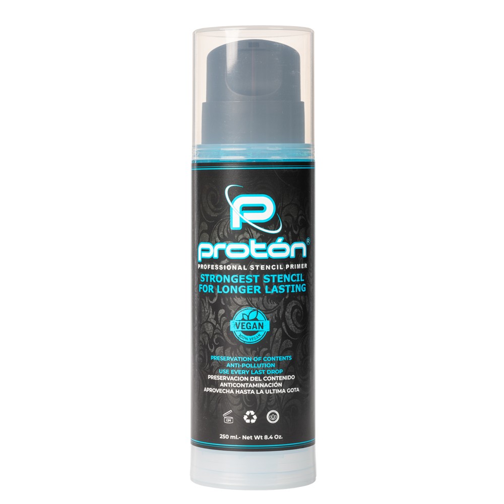 Proton Professional Stencil Primer AIRLESS SYSTEM- 250ml / 8.5 Oz. - Color : Azul